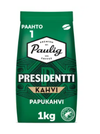 Кофе в зернах Paulig Presidentti № 1 1кг