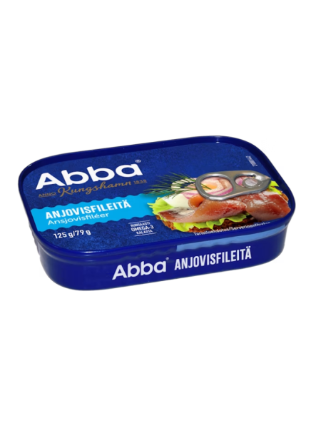 Филе анчоусов Abba anjovisfileitä 125/79 г
