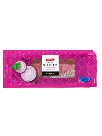 Филе сельди Pirkka matjessillifileet 180г MSC 