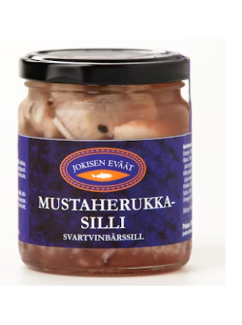 Сельдь с черной смородиной Jokisen Eväät mustaherukkasilli 250 г