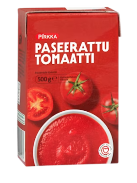 Томатное пюре Pirkka paseerattu tomaatti 500 г