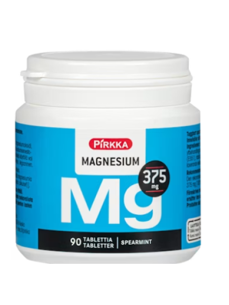 Пищевая добавка магний Pirkka Magnesium 375мг 90 таб