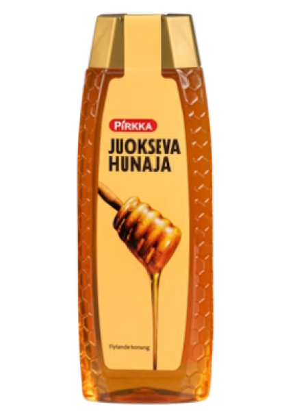 Мёд Pirkka juokseva hunaja 500 г