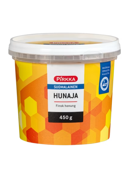 Мёд многоцветковый Pirkka suomalainen hunaja 450 г