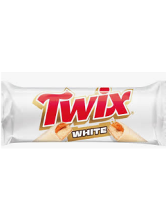 Батончик белого шоколада Twix White с белым шоколадом 46 г