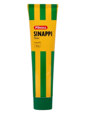 Горчица мягкая Pirkka Mieto sinappi 125 г