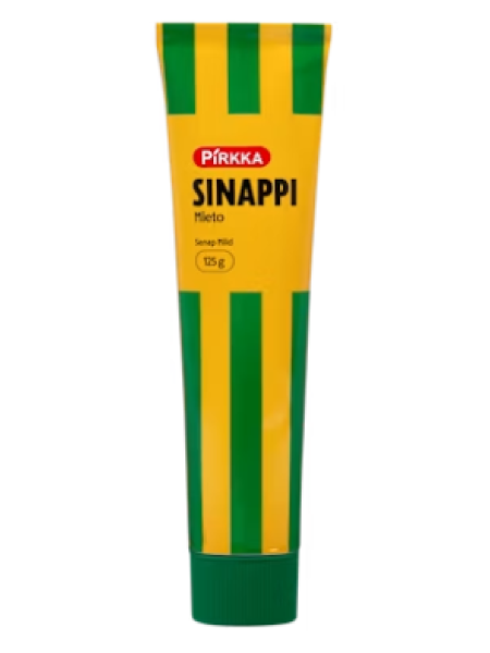 Горчица мягкая Pirkka Mieto sinappi 125 г