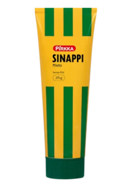 Мягкая горчица Pirkka Mieto sinappi 275 г