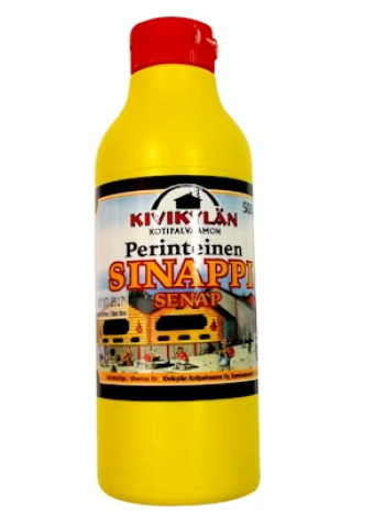 Традиционная горчица Kivikylän perinteinen sinappi 500 г