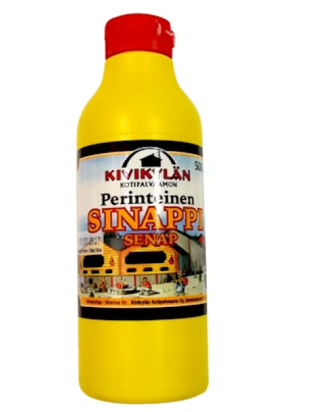 Традиционная горчица Kivikylän perinteinen sinappi 500 г