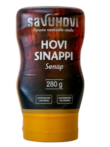 Высококачественная горчица Savuhovi Hovisinappi 280 г 
