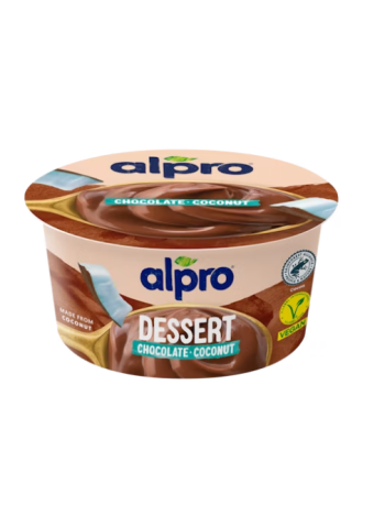 Шоколадный десерт с кокосом Alpro kookosjälkiruoka suklaa 135 г