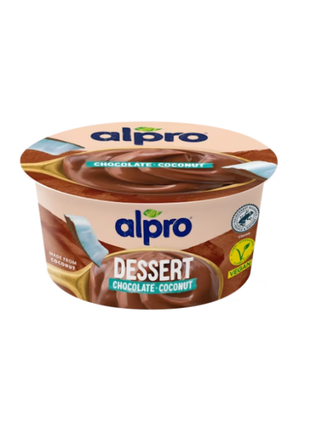Шоколадный десерт с кокосом Alpro kookosjälkiruoka suklaa 135 г