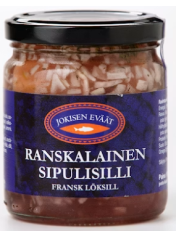 Филе сельди с луком по французски Jokisen Eväät ranskalainen sipulisilli 250г