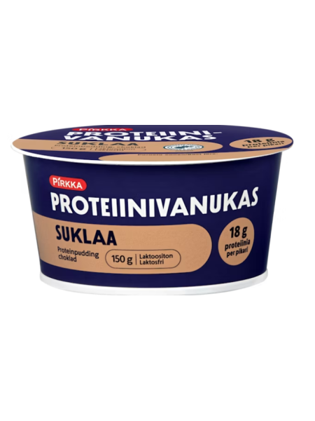 Протеиновый пудинг Pirkka proteiinivanukas suklaa 150 г шоколад