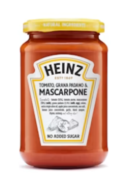 Соус для пасты с маскарпоне и грана падано Heinz mascarpone & grana padano 350 г