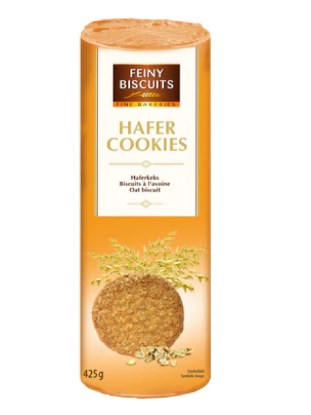 Печенье овсяное Feiny Biscuits Cookies with oats 425г