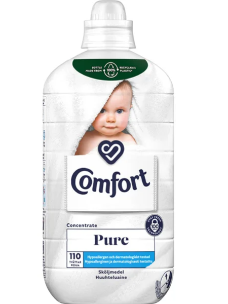Гипоаллергенный кондиционер для белья Comfort Huuhteluaine Pure 1650 мл