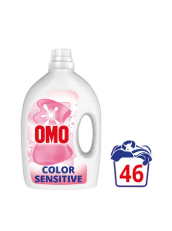 Жидкое моющее средство для стирки Omo Color Sensitive 1,84 л без запаха