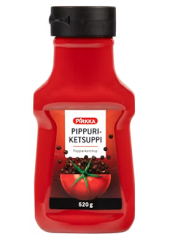 Острый перечный кетчуп Pirkka pippuriketsuppi 520 г