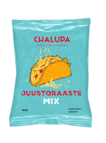 Смесь тертого сыра Chalupa juustoraaste mix 150 г без лактозы