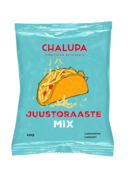Смесь тертого сыра Chalupa juustoraaste mix 150 г без лактозы
