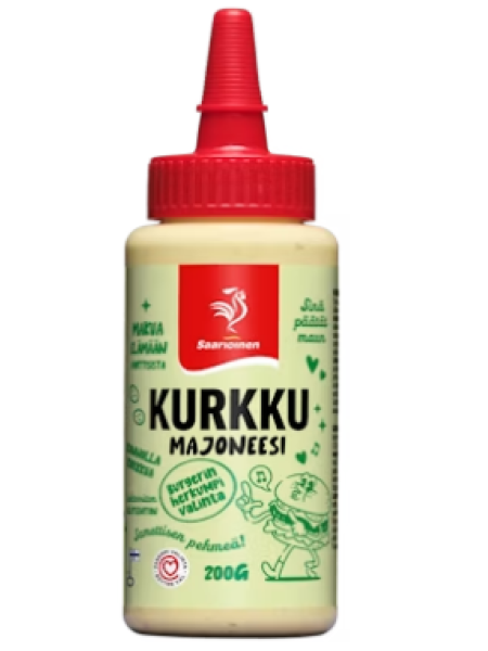 Майонез огуречный Saarioinen Kurkkumajoneesi 200 г