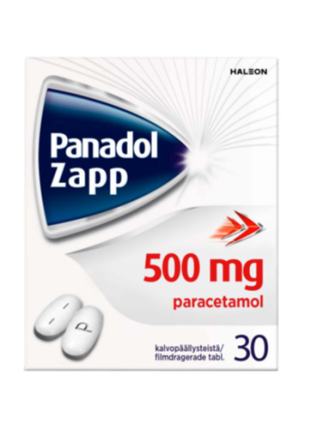 Препарат PANADOL ZAPP 500мг 30 шт  