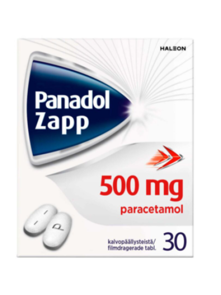 Препарат PANADOL ZAPP 500мг 30 шт  