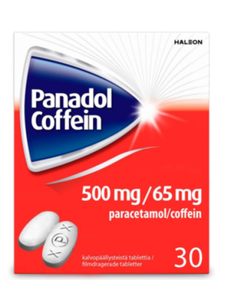 Препарат для лечения боли и лихорадки PANADOL COFFEIN 500/65мг 30 шт