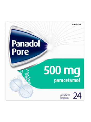 Шипучие таблетки PANADOL PORE 500 мг PORETABLETTI 24 шт