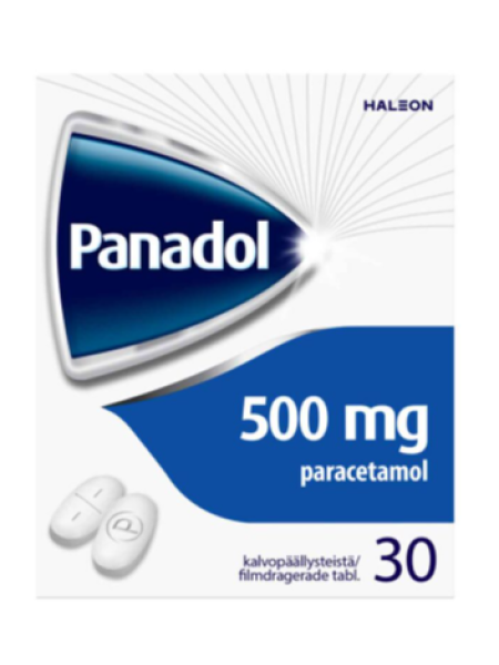 Препарат для лечения боли и лихорадки PANADOL 500 мг 30 шт