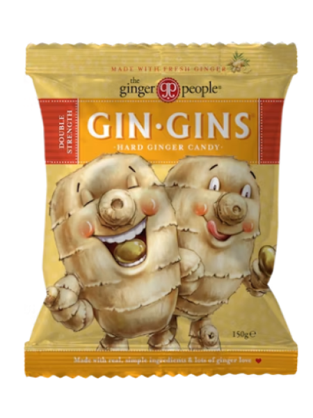 Имбирные леденцы Gin Gins Kova Inkivääripastilli 150 г