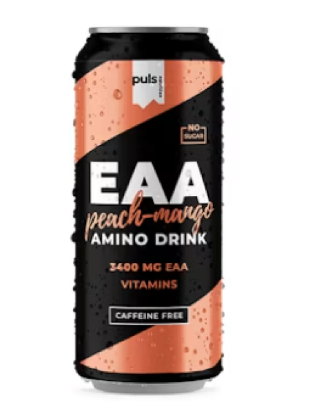 Напиток с аминокислотами Puls EAA aminohappojuoma persikka-mango 0,33 л персик - манго