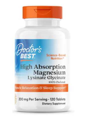 Биологически активная добавка Doctor’s BEST High Absorption Magnesium 100 mg 120 шт магний