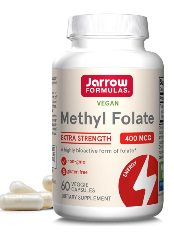 Биологически активная добавка Jarrow FORMULAS Methyl Folate 400 mcg 60 таб метилфолат
