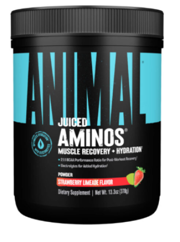 Аминокислоты ANIMAL JUICED 378 г Клубнично-лаймовый лимонад