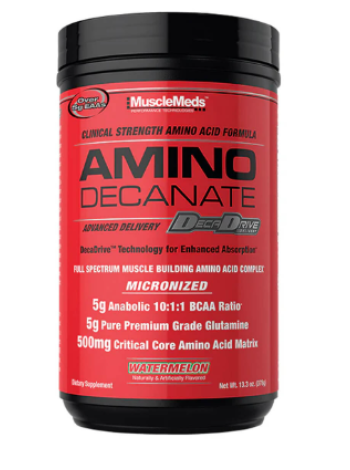 Комплекс аминокислотполного спектра MuscleMeds AMINO DECANATE 378 г Арбуз