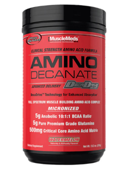 Комплекс аминокислотполного спектра MuscleMeds AMINO DECANATE 378 г Арбуз