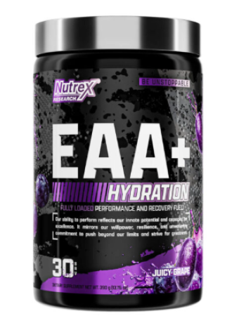 Аминокислоты Nutrex Research EAA+ HYDRATION 390 г сочный виноград