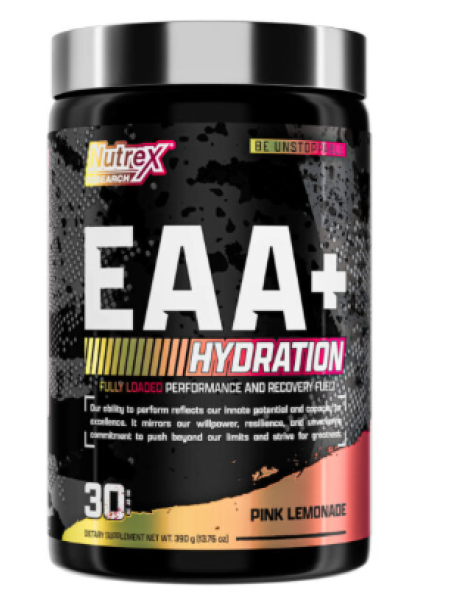 Аминокислоты Nutrex Research EAA+ HYDRATION 390 г Розовый лимонад