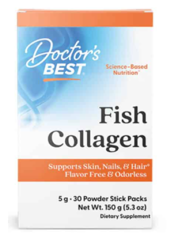 Рыбий коллаген Doctor’s BEST Fish Collagen 30 кап