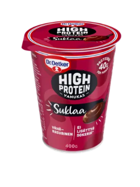 Шоколадный протеиновый пудинг Dr. Oetker High Protein 400 г