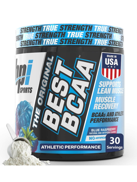 Добавка для поддержания роста мышц Bpi Sports BEST BCAA 300 г  Голубая малина 