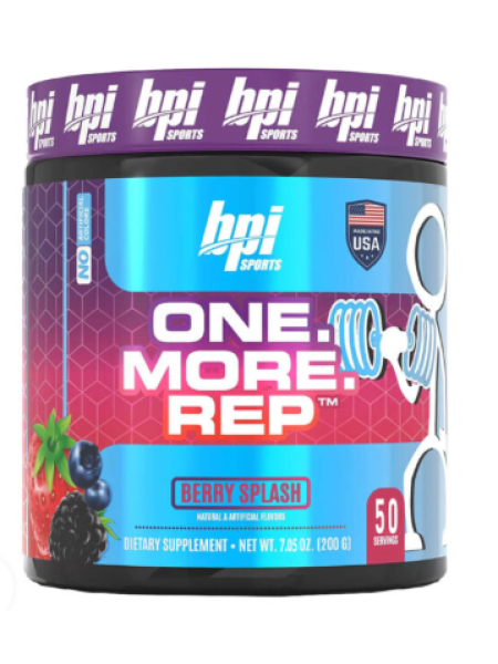 Добавка повышение энергии и концентрации Bpi Sports ONE. MORE. REP 250 г Ягодный всплеск