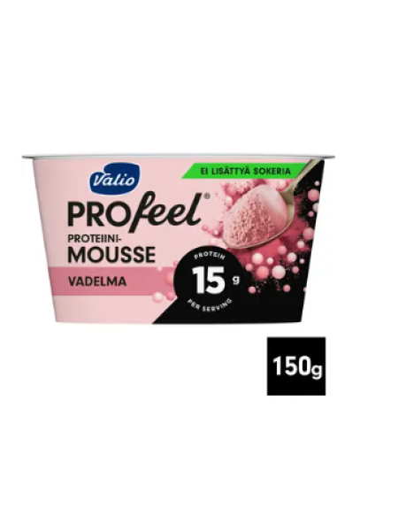 Протеиновый мусс Valio PROfeel proteiinimousse vadelma 150 г малина