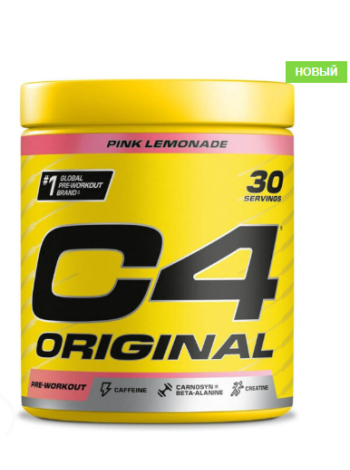 Предтренировочный комплек C4 ORIGINAL 204 г  Розовый лимонад 