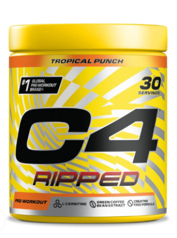 Предтренировочный комплек C4 RIPPED 189 г Тропический удар
