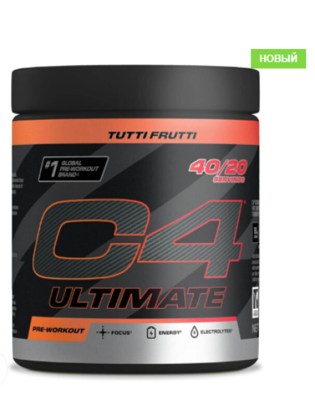 Предтренировочный комплек C4 ULTIMATE 380г Тутти Фрутти 