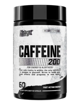 Предтренировочный комплекс Nutrex Research CAFFEINE 200 60 капсул 